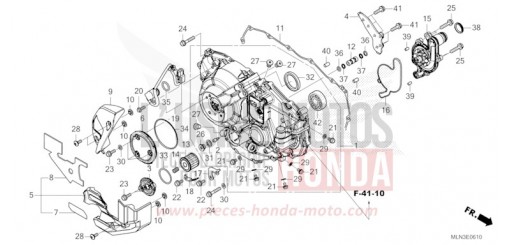 PANNEAU CARTER-MOTEUR D. (2) CRF1100D3R de 2024